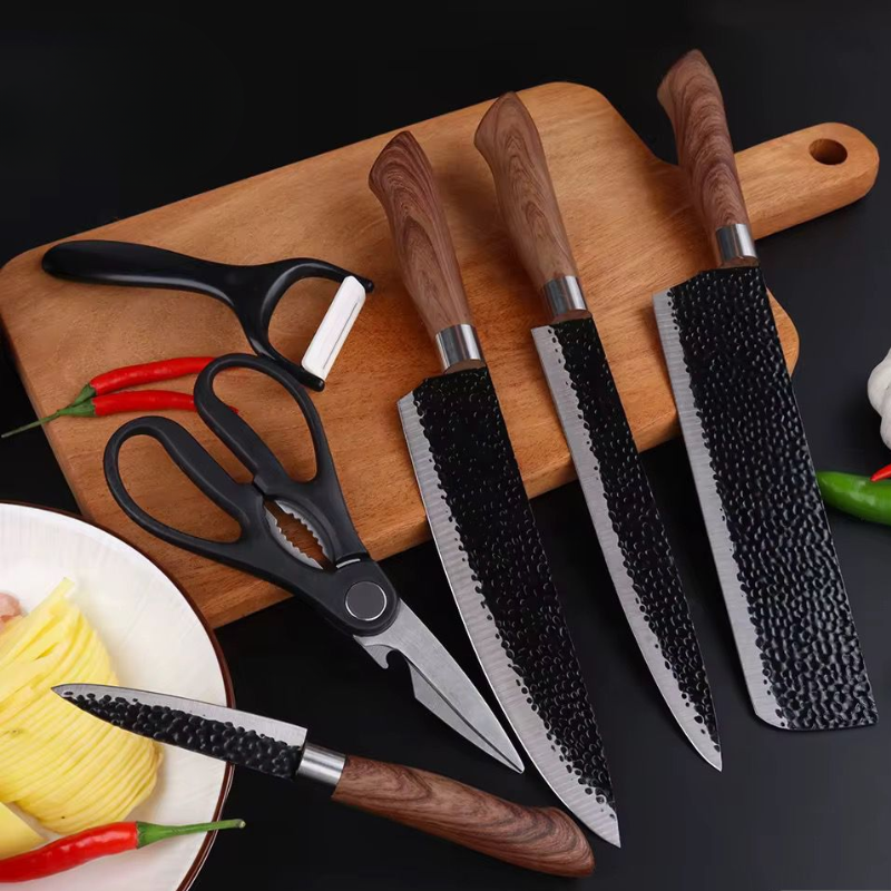 Ensemble de Couteaux 6 Pièces Haute Précision
