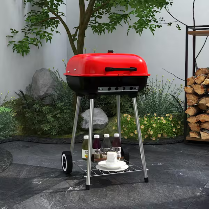 Barbecue  Portable avec Roues