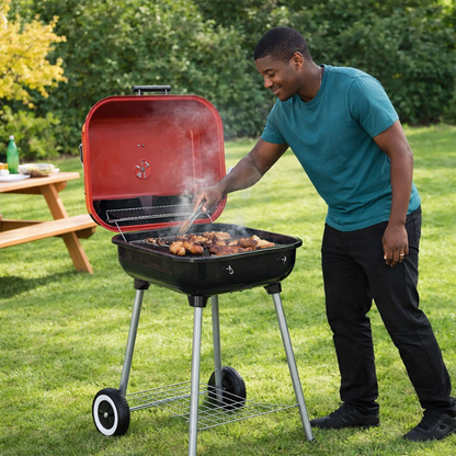 Barbecue  Portable avec Roues