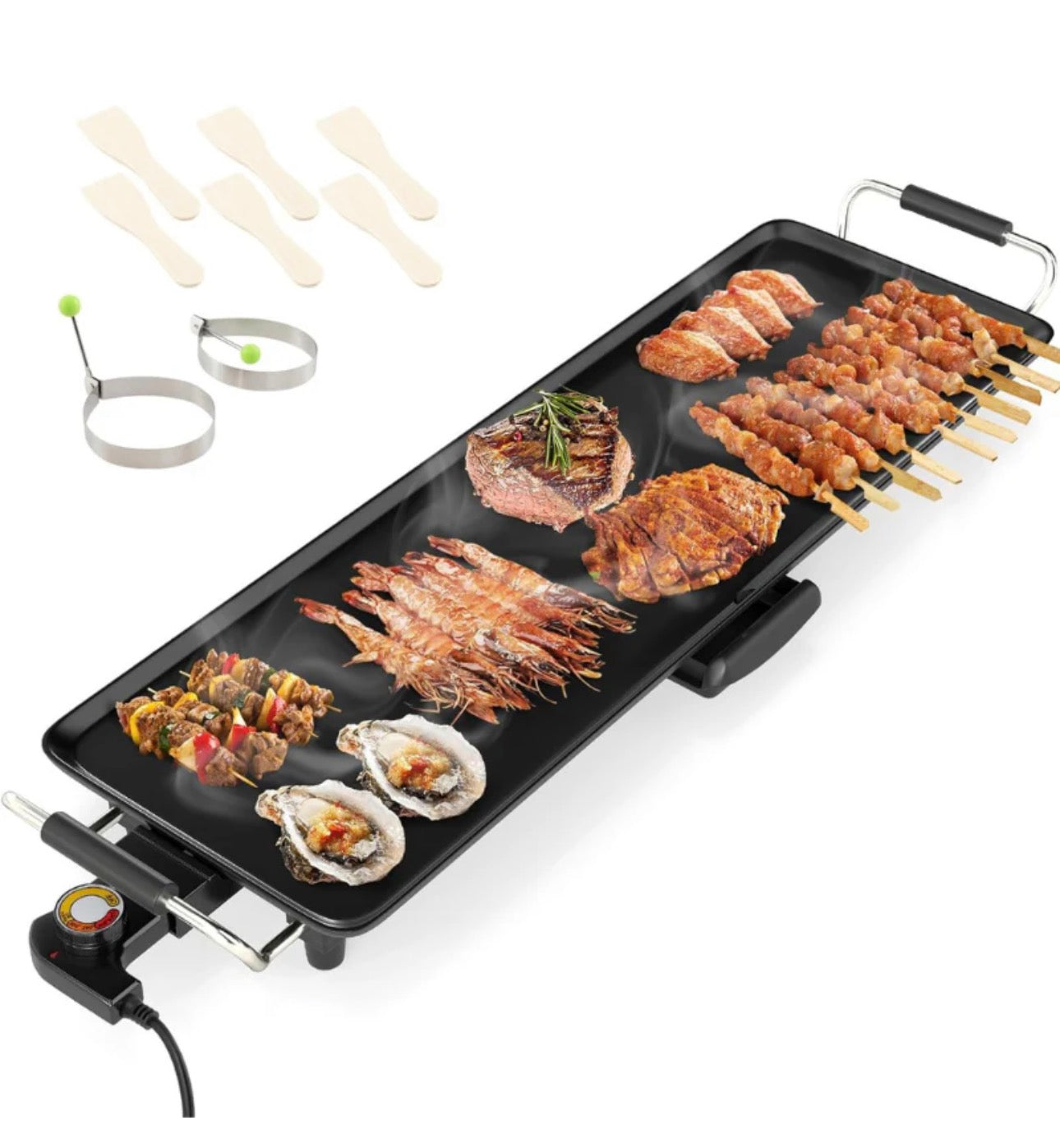 Plaque Électrique Barbecue XXL 1400W