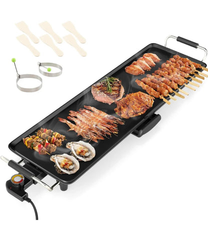 Plaque Électrique Barbecue XXL 1400W