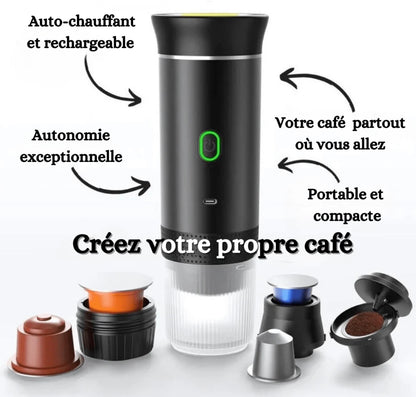 Cafetière portable 3-en-1