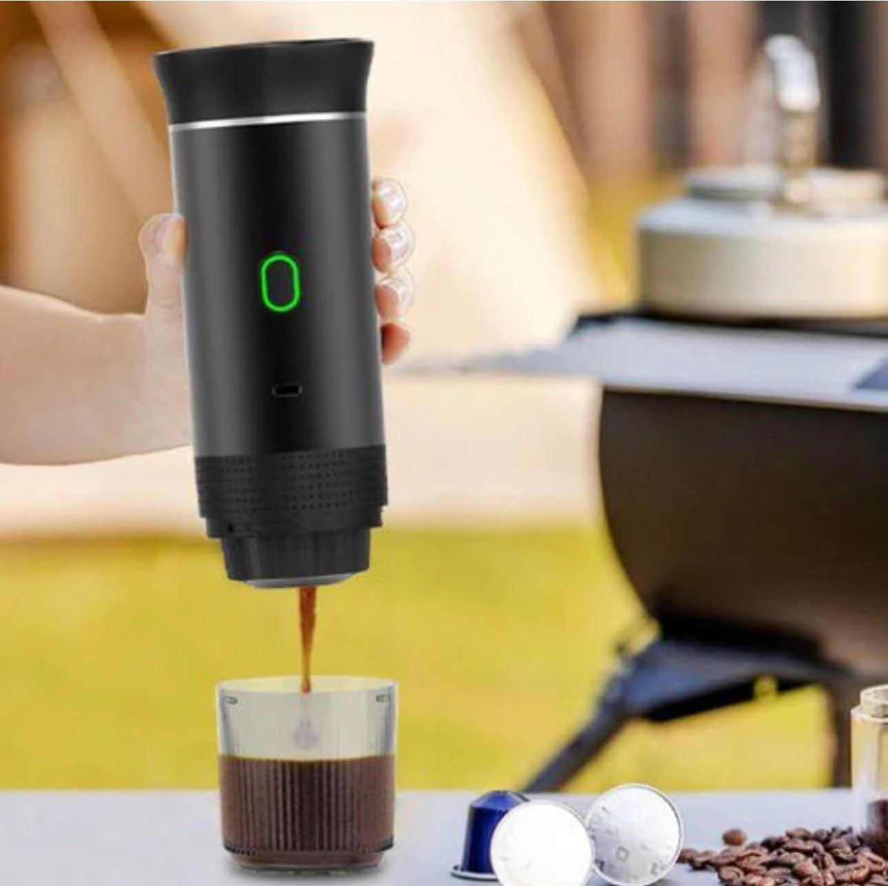 Cafetière portable 3-en-1