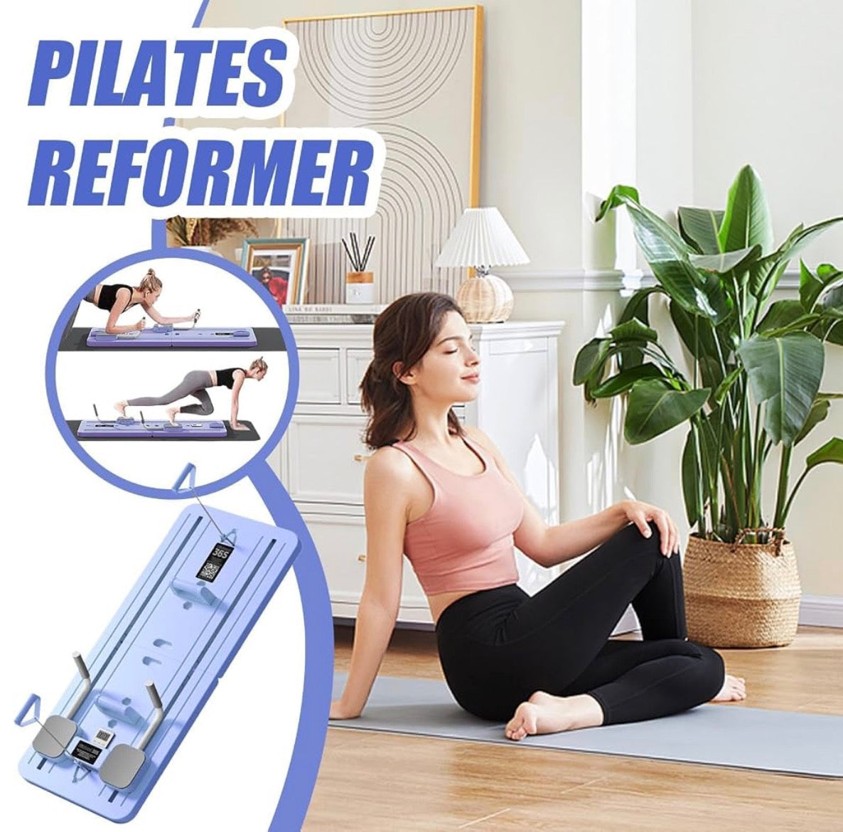 Planche de Pilates & Gainage Multifonctions