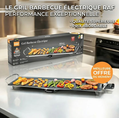 Plaque Électrique Barbecue XXL 1400W