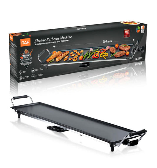 Plaque Électrique Barbecue XXL 1400W